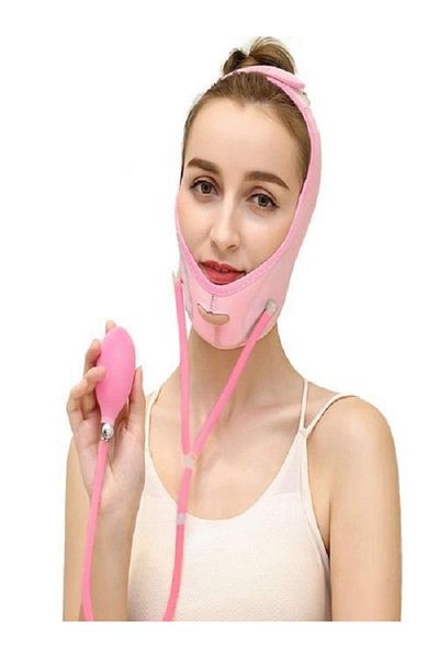 Generic Reusable mask for sagging line with chin strap and face lift strip to help shape V face