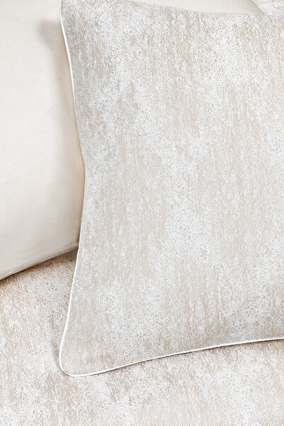 Yataş Summer Charme Shiva Satin Bedding Set - Beige