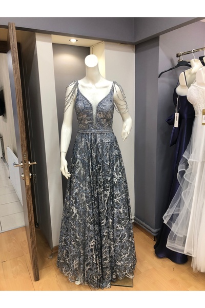 Pretty Kolu boncuklu tam daire nişanlık