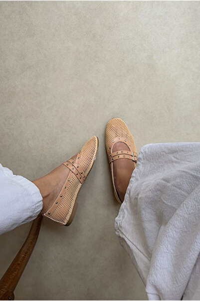 Mupa Shoes Women's Ballerina Shoes NUDE