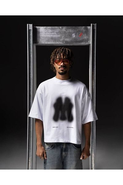 ACTIVE MODA -Men's Cotton Printed Faith Tshirt Oversize Large Size