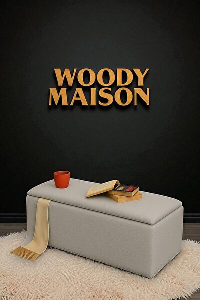 WoodyMaison Marilyn Puf Modern Tarz Yatak Ucu Sandıklı Puf Kapı Girişi Bench Koltuk 35*90*42 Cm