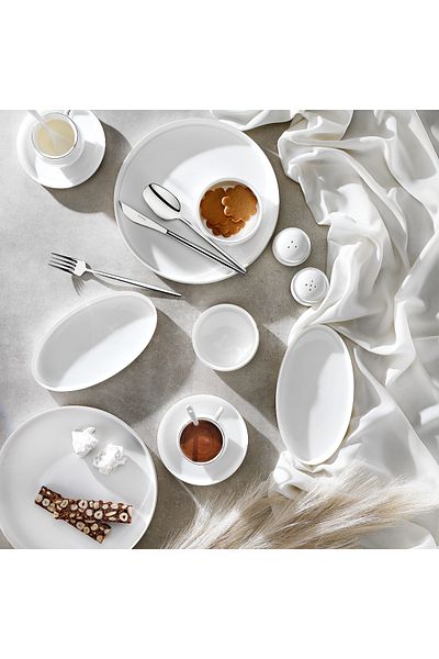 Schafer Superfine Bone Lumiere Breakfast Set 32 Pieces-Platinum