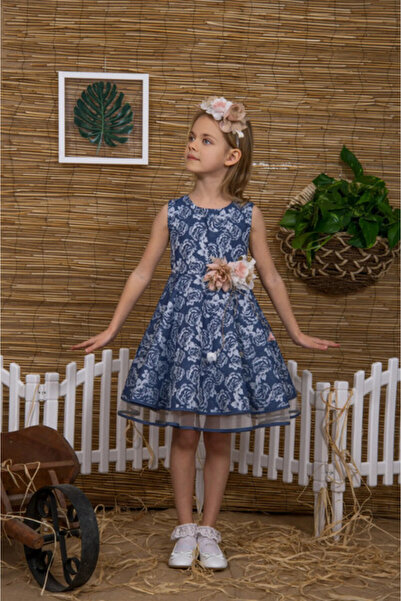 Ciliegia Dolls Trendshen Gül Desenli Jakar Elbise