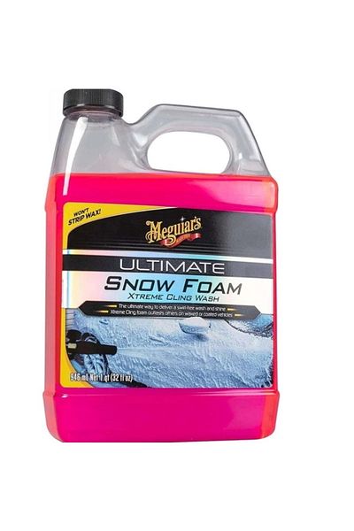 Meguiars Meguiar's Ultimate Snow Foam Xtreme Cling Wash EU, car wash shampoo, 946ml
