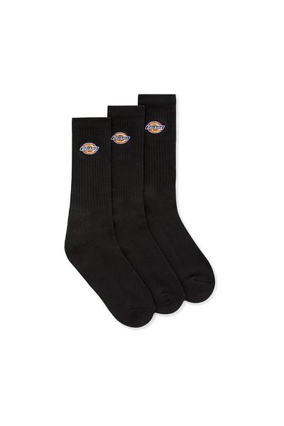 Dickies Valley Grove Men's Socks - Dk0A4X82Blk1
