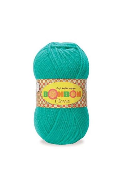 NAKO Bonbon Classic Πλεκτό Σχοινί 98394 Dark Mint