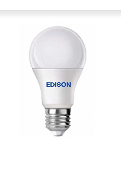 Edison Led Ampul Beyaz Renk 9 Watt Tasarruflu 2Li Paket Ampül