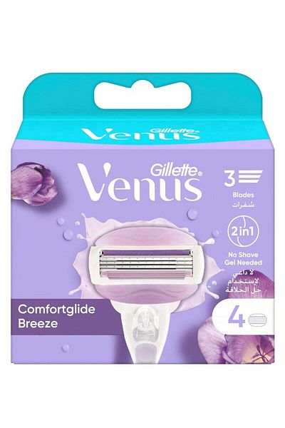 Gillette Venus Razor Heads - 4 Pieces