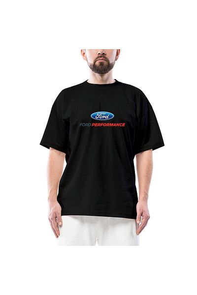 Z zepplin Μαύρο μπλουζάκι Ford Performance Oversize