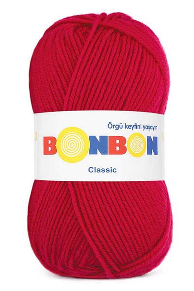 NAKO Bonbon Classic Hand Knitting Yarn 98399 Geranium Flower