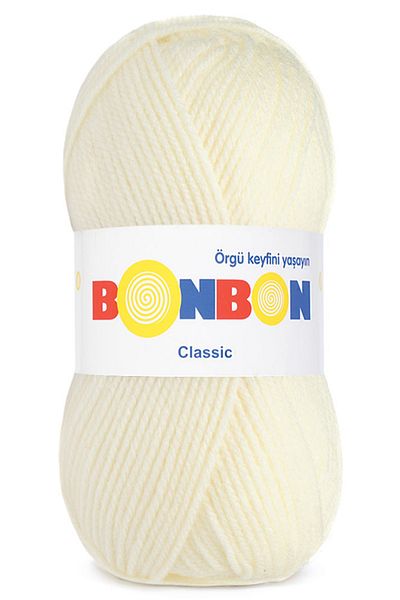 NAKO Bonbon Classic Πλεκτό Κλωστή 98594 Κρέμα