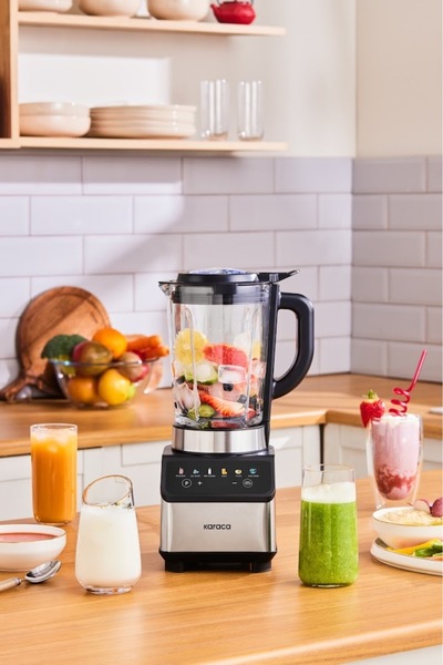 Karaca Color Touch Screen Smoothie Blender Inox 1200W