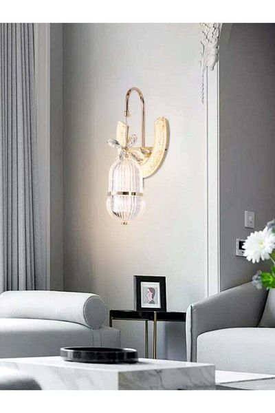 Moonlight Lighting Modern LED Wall Light – Model 9830-W | 15W Decorative Wall Lamp with 3 Color Modes (White, Yellow,