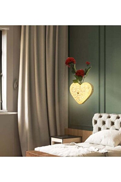 Moonlight Lighting مصباح طاولة LED نيون على شكل قلب 7152-W من Best Power - دي...