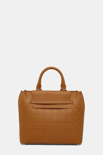 Vakko TABA MONOGRAM DERİ ÇANTA