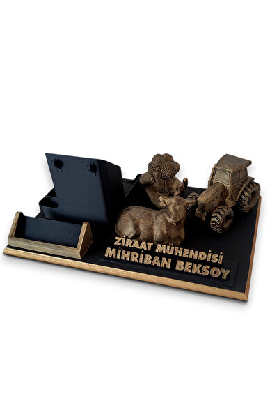 el üretimi Masaüstü İsimlik ve Kartvizitlik Ziraat Mühendisi , Evlilik Yıl dö...
