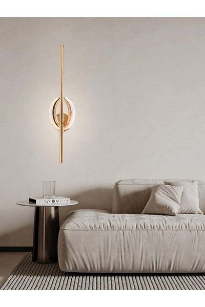 Moonlight Lighting Modern Aluminum Wall LED Lamp 7709 – 15W – 3 Lighting Modes – Sleek Indoor Wall Light for Bedr