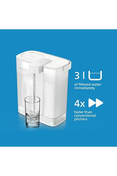 Philips Recipient filtrare apă Philips AWP2980WH/24 3 L plastic alb
