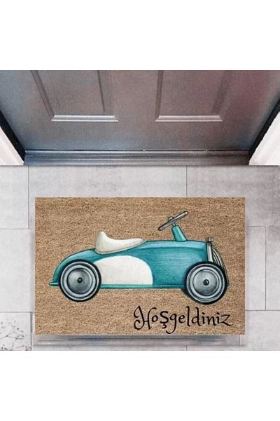 Home Door Mat Decorative Digital Print Cars P-2675