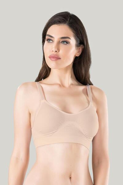 Pi Giyim Sutien Minimizer pentru femei Culoare nud