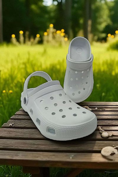 ÇEÇEN HOME Non-Slip Sole Unisex Hospital, Beach Slippers, Light-Comfortable, Water Resistant Cross Slippers