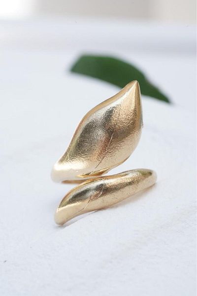 AŞIK ACCESSORIES Adjustable Coiled Ring