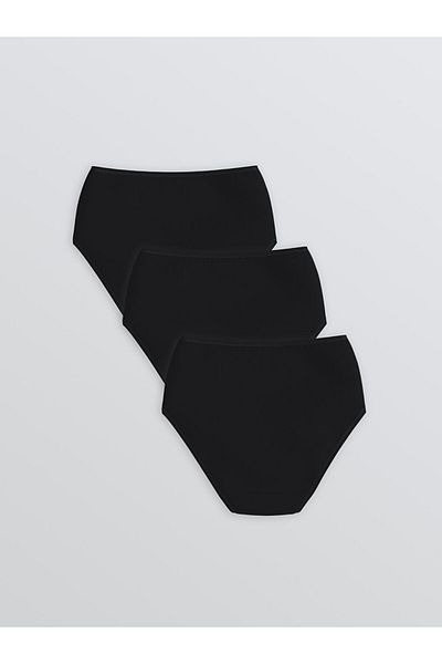 LC Waikiki New Season Duz Classic Panties 3 Pack - W51765Z8