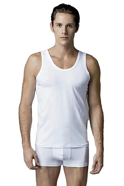 Eros 2 Pack, Cotton & Lycra, Compact Men's Undershirt Set
