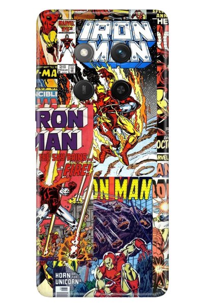 Cekuonline Honor Magic 7 Lite Case Colorful Silicone Printed Tpu Comics