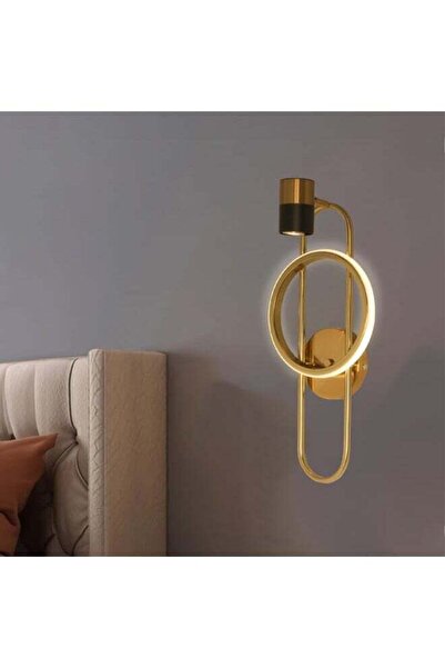 Moonlight Lighting مصباح حائط LED ذهبي فاخر 7477-W قابل للتعتيم بتصميم أنيق