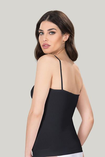 PİERLES Women's Thin Strap Tank with Corsaj