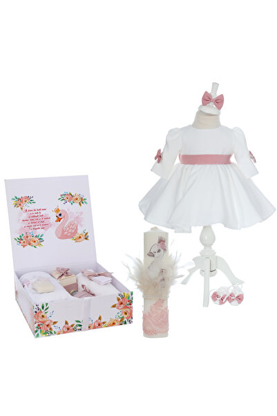 Recostore Πλήρες σετ βάπτισης για κορίτσια με κύκνο, 12 τεμάχια, Recostore®, ...