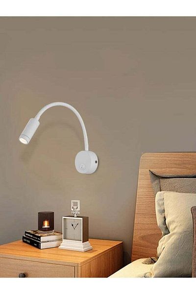 Moonlight Lighting Spiral 518-L LED Wall Light with 3 Dimmable Brightness Levels | Elegant Finish for Modern Interiors