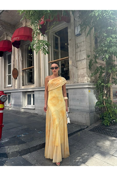 Marjinal Γυναικείο φόρεμα από τούλι με λεπτομέρειες