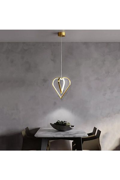 KARAZ Illuminating the hanging hearts