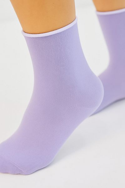 bamboo star Bamboo Women's Elasticless Lilac Socket Seamless Premium Socks 3 Pack Non-Squeezing Socks/No Marks