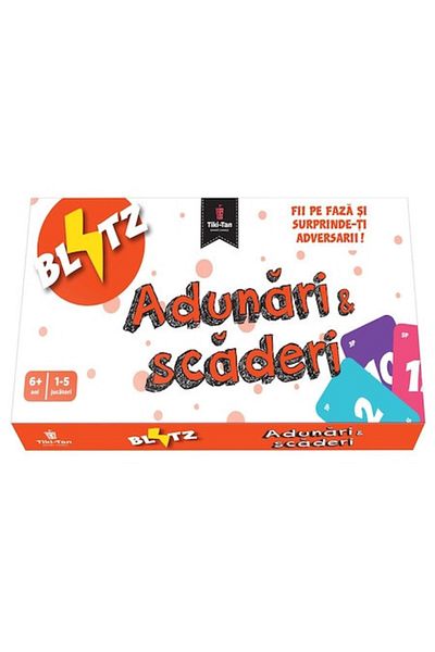 Tiki-Tan Educational game for children Blitz Additions and Subtractions, 1-5 players, 6 years+