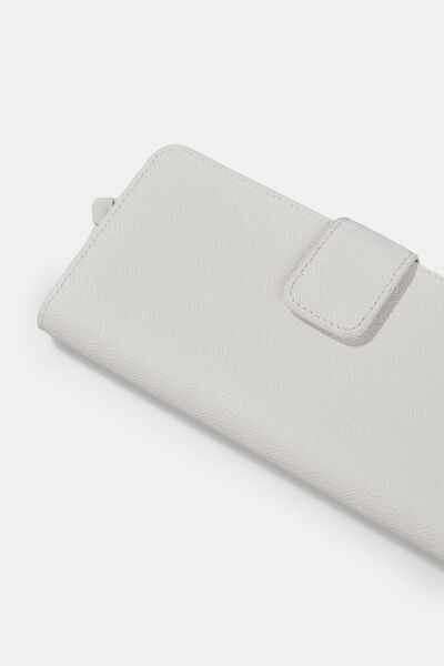 Vakko BEYAZ MONOGRAM CÜZDAN