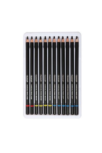 Art Tone Charcoal Pencil Set Set of 12