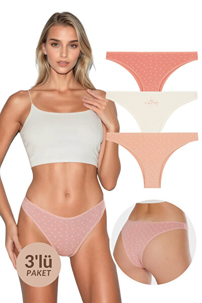 Berrak 11855 Kadın 3lü Brazilian Külot