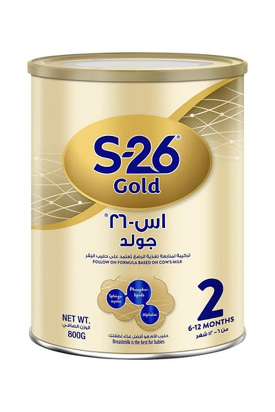 WYETH S26 Gold Stage 2, 6-12 Months, Box, 800g