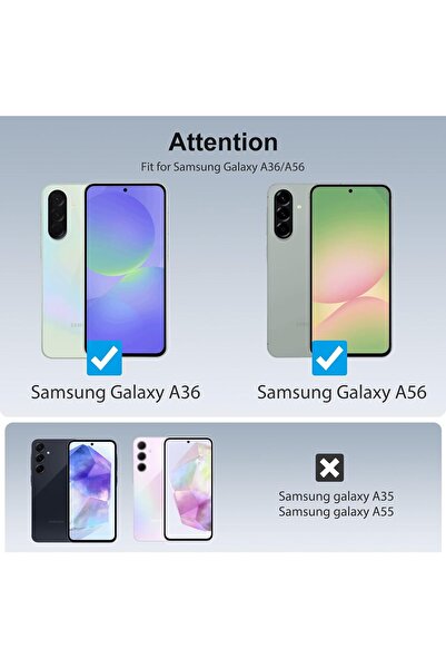 ALC MOBILE Folie de sticlă compatibilă cu Samsung Galaxy A36 - Contur negru ALC