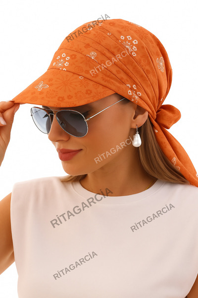 Ritagarcia Safari Bağlamalı Siperli Bandana Vizör