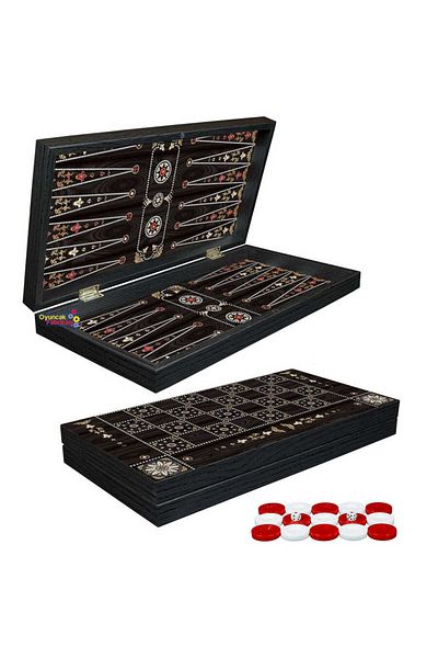 Sera Oyun Aletleri Yenigün İnci Backgammon Set Large Size 48X24X6Cm