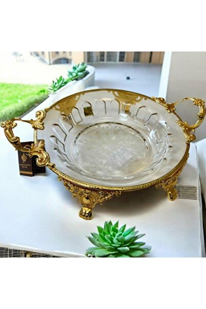 ROY KING AYAKLI YUVARLAK SALATA KASE 36*28*7 CM CRG 164