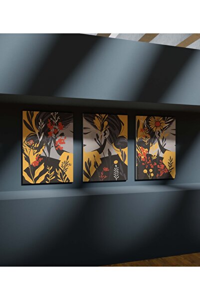 wudie Ζωγραφική τοίχου Πλαίσιο Προβολή Ζωγραφικής Κουζίνας Ζωγραφική 3 τεμαχί...