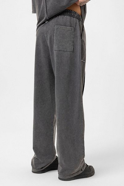 VAMOSCLO Washable Printed Oversize Tracksuit Set Black