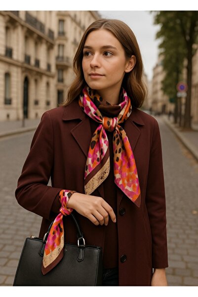 VİZYON %100 İpek Tivil Eşarp