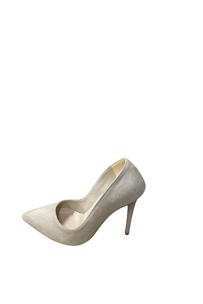 WHİTE LİNE Women's Suede Thin Heel Stiletto